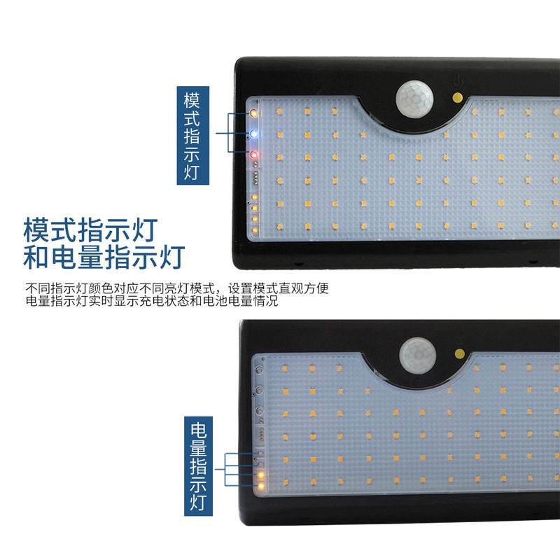 太阳能人体感应防水庭院灯