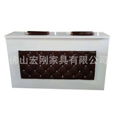 网红轻奢ins风美甲桌经济型单双人美甲台北欧简约美甲店日式 桌子