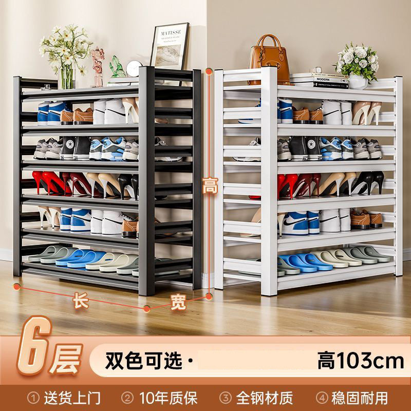鞋店置物架鞋子箱包产品陈列架多层大容量货架钢制加厚鞋架展示架