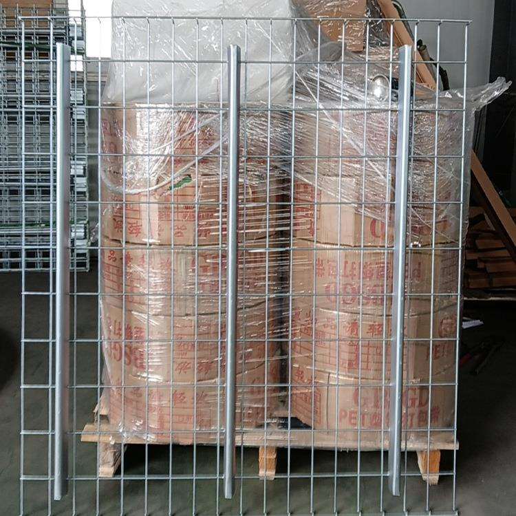 美式网层板配P型横梁起辅助支撑网格货架层板托盘