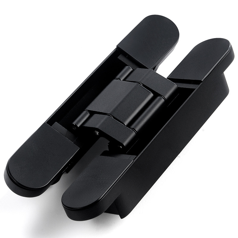 隐形门合页隐形暗门铰链暗藏三维可调十字木门外开隐藏门合页门铰