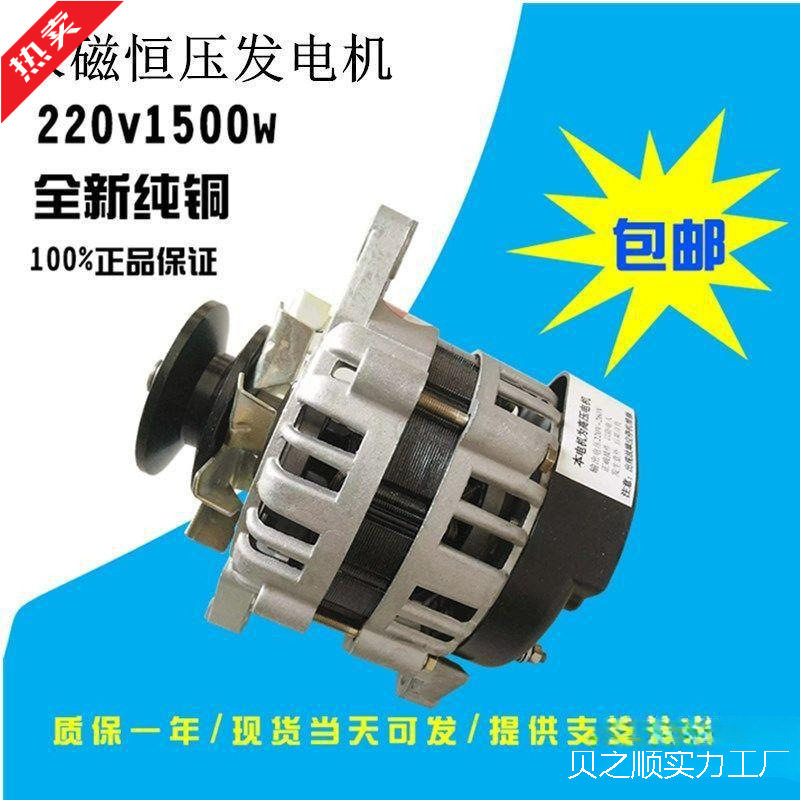 220V/1500W永磁无刷交流发电机