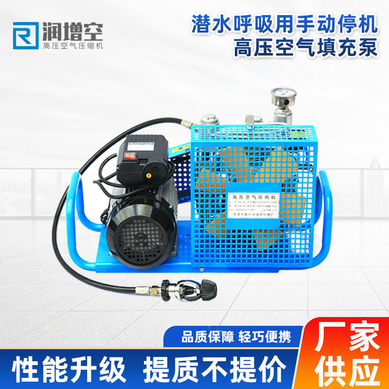 润增空便携式高压潜水呼吸气瓶空压机充填气泵20-30Mpa船用压缩机