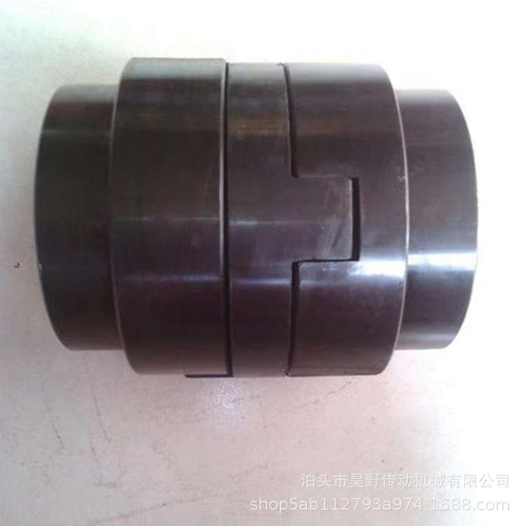 SL型十字滑块联轴器45#号钢大扭矩连接器减速机用对轮滑动联轴器