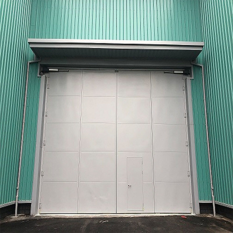 题3上海镀锌钢板大门车间仓库特种门隔音保温防盗多色可选进户门