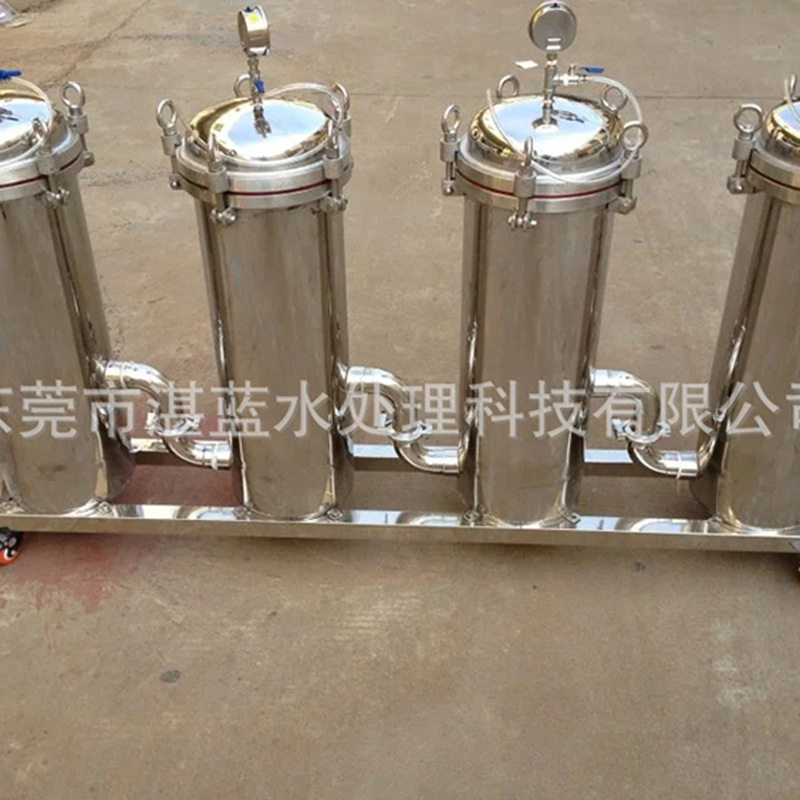 厂家直销 供应 不锈钢袋式过滤器 精密 保安 水处理过滤器