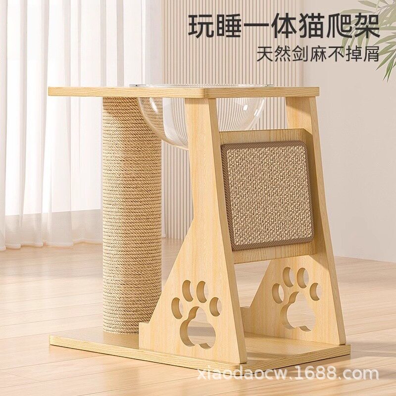 剑麻猫抓板超大号猫抓柱猫窝太空舱猫爬架一体耐磨不掉屑猫咪玩具