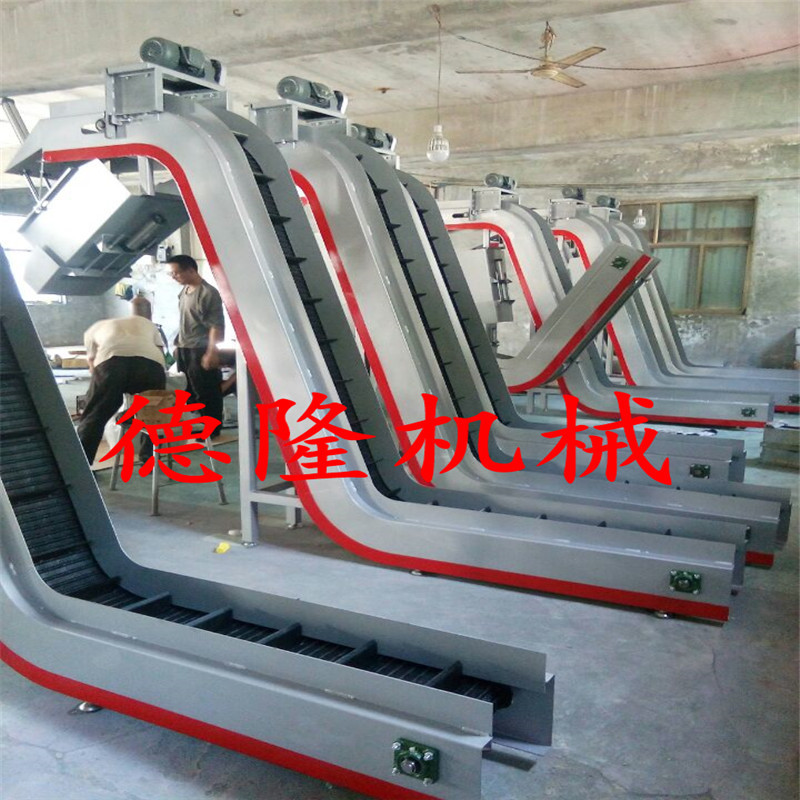 爬坡生活垃圾橡胶带滚筒输送机