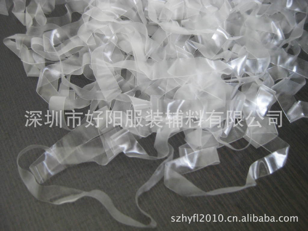 新款 批发 供应TPU松紧带TPU丈巾带透弹力带明