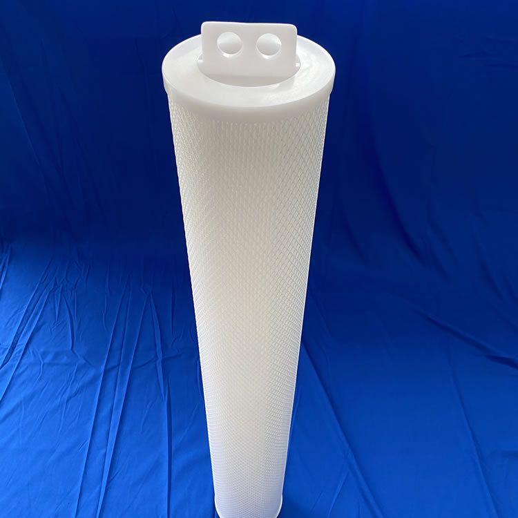 HFU660UY400J家用净水过滤通用平口针刺PP滤芯PP膜过滤芯内外骨架