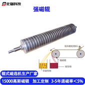 生产输送带磁辊矿用除铁设备干式 永磁15000高斯d1710强磁辊除铁器
