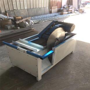 台式圆木断木锯木料竹子断块机脚踏式木工断料锯