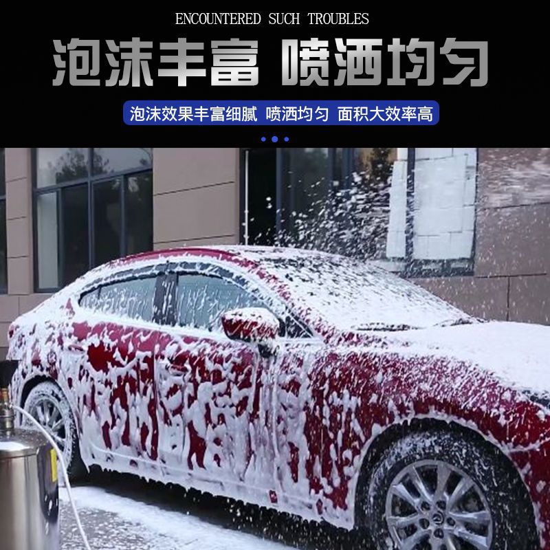 洗车店专用泡沫机全套