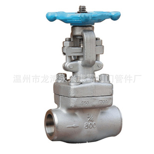 高压闸阀800 61H 1500LB内丝闸阀 J11W 不锈钢304锻压承插焊闸阀Z