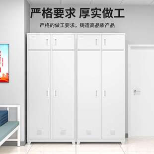 加厚制式 營具物品柜單人存放柜宿舍更衣柜雙門鐵皮儲物柜子內務柜