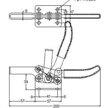 快速夹具生产不锈钢XB-203FSS加紧器五金夹扣手动