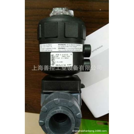 burkert2030A20 DN25宝德气动阀PP PVC双由令活接00262744隔膜阀