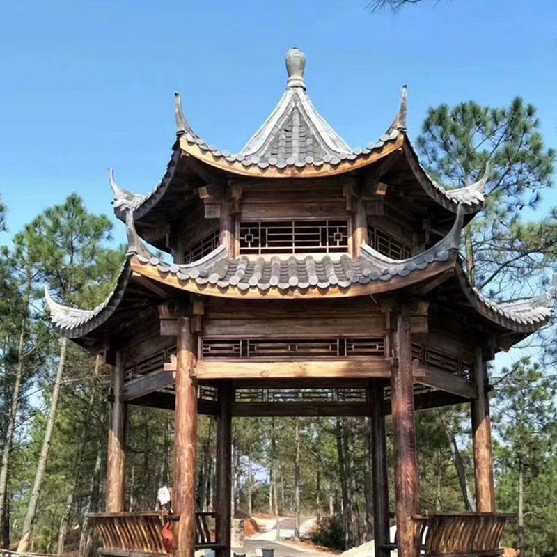 苏式徽派长廊凉亭御窑金砖