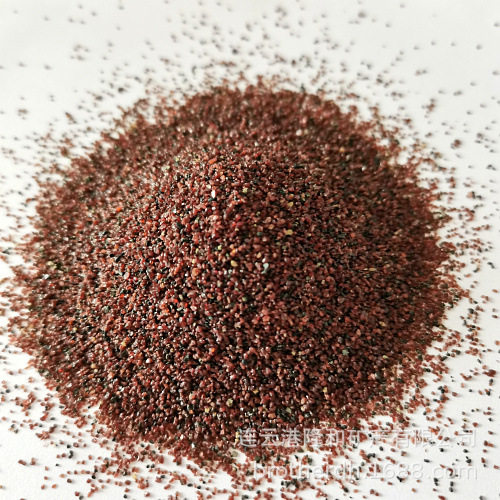 管道喷喷砂除锈石榴石磨料10-20目20-40目30-60目工厂现货优质砂