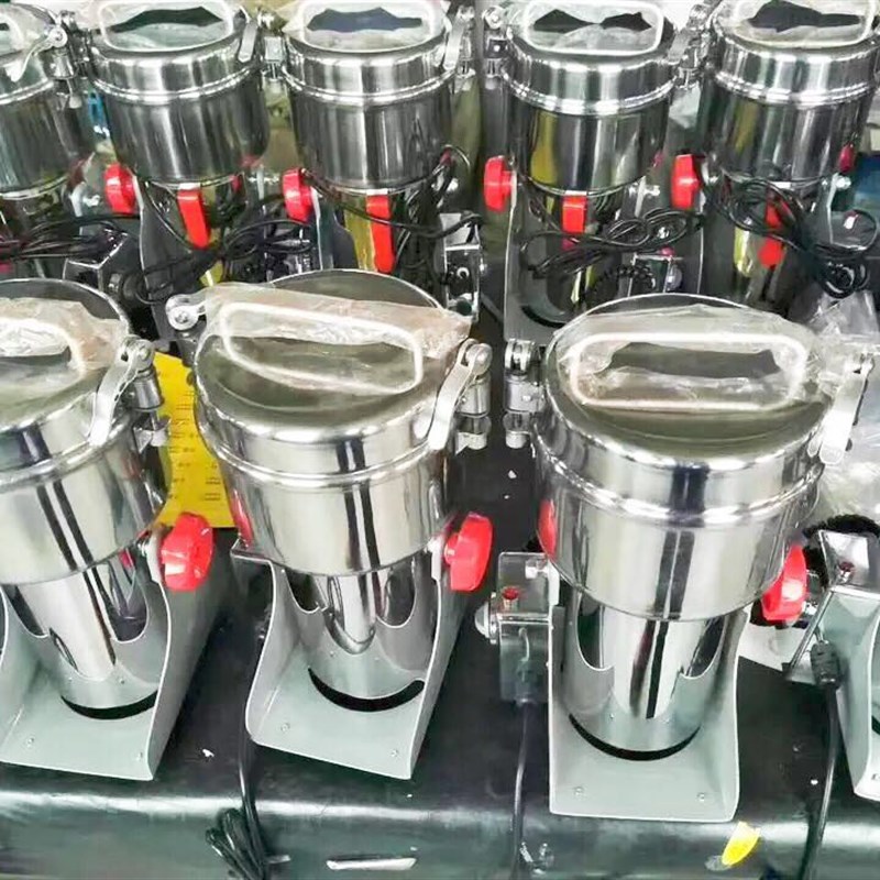 商用大型五谷香料药材粉碎机超细全自动磨粉机电动搅拌打粉机