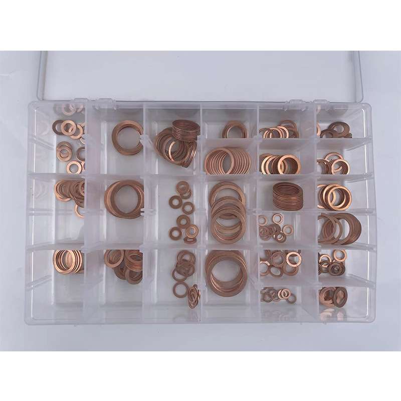 紫铜油封垫片300PCS IMPA813080红铜垫圈T2紫铜垫圈修理盒
