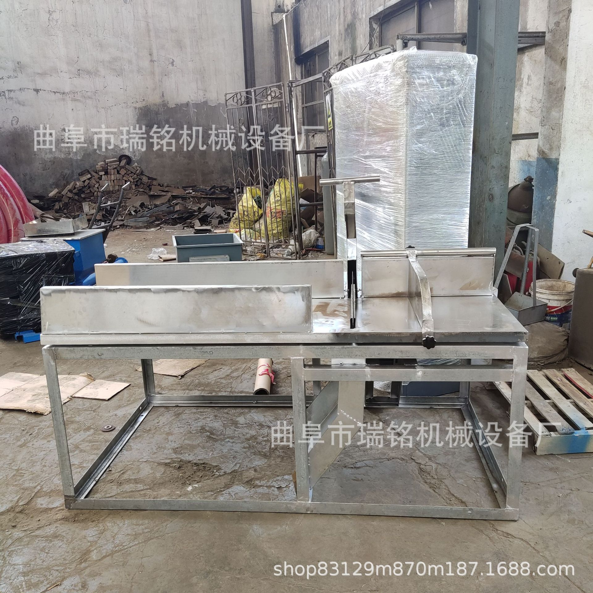 山西干粉条切粉机TGFF 家用两相电锯片式米线米粉切割机