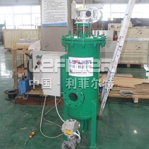 餐饮用水过滤自清洗过滤器 立式水中除杂碳钢自清洗过滤器