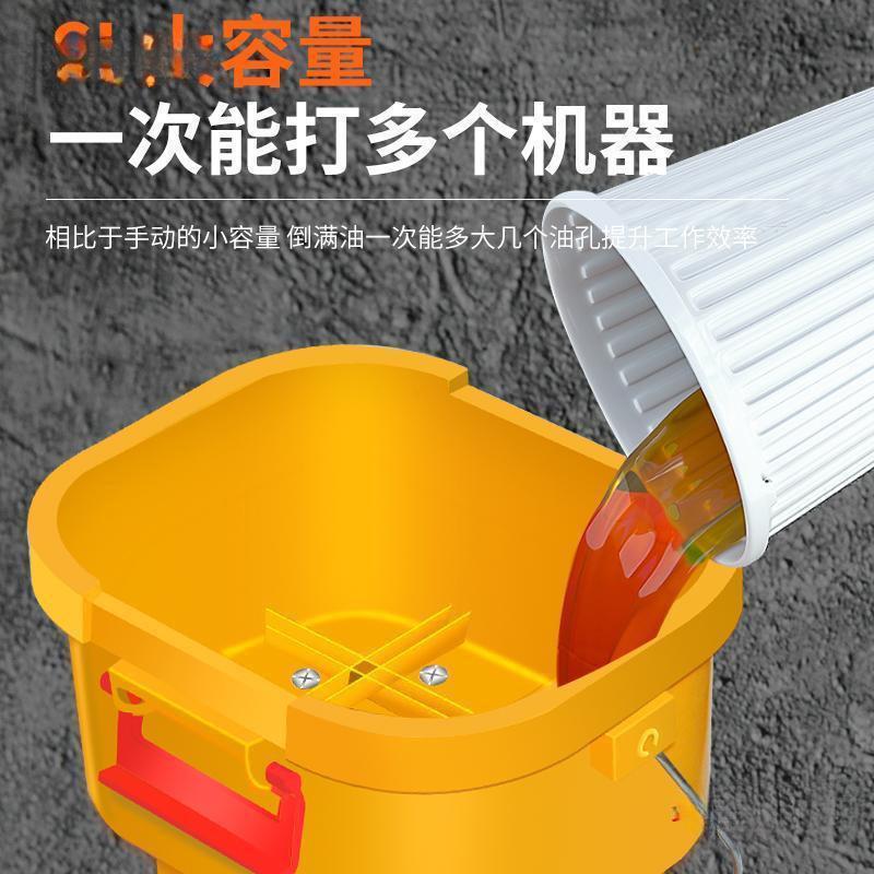 A手提式锂电池电动黄油枪黄油机打黄油高压小型电动加注机直销L