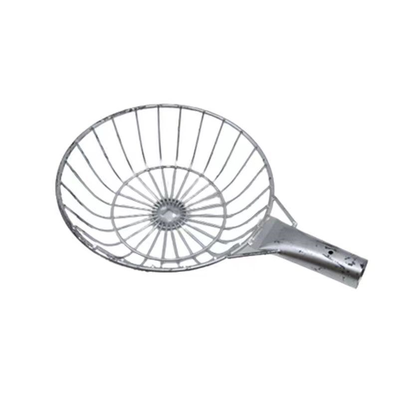 洗红薯网瓢铁笊篱加粗圆形漏勺洗土豆地瓜农用沥水篮子网状漏丝瓢