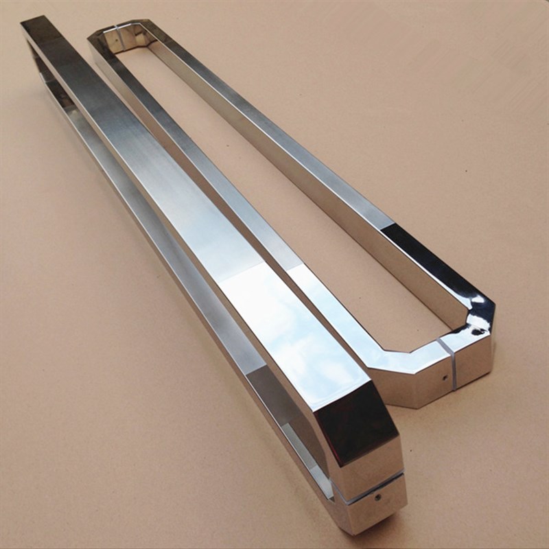 中式大门拉手 酒店门面KTV木门玻璃门不锈钢门把手 仿古铜祥云款