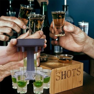 公平分酒器专用均匀公正聚会倒酒醒酒神器红酒洋酒个性创意啤酒杯