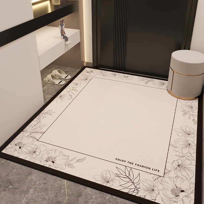 地垫门垫进门入户垫皮革地垫防滑家用脚垫耐脏免洗大门口垫子