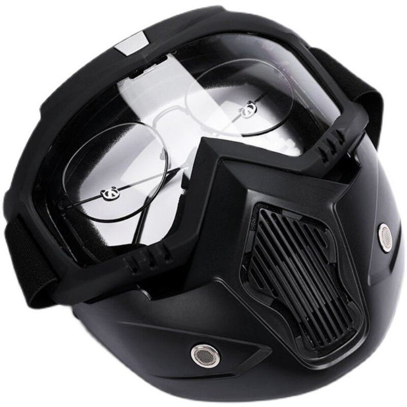 防尘面罩防风沙护目新款镜高清防雾防哈气工地打磨防尘防护全脸男