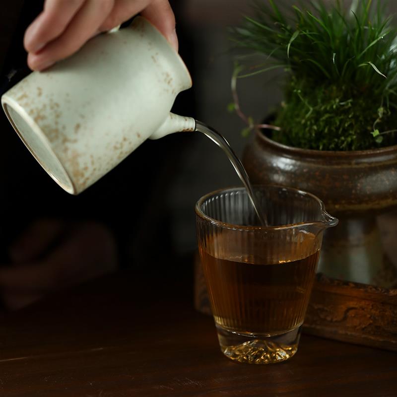 志野日式复古泡茶壶纯手工单壶粗陶茶具景德镇功夫茶具酱型壶