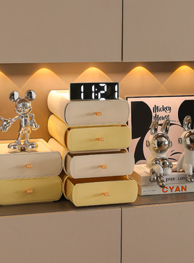 进门口钥匙收纳摆件客厅玄关卧室抽屉式家居装饰品时尚高级感盒子