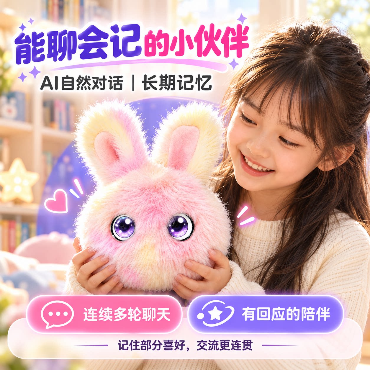 豆包宠物机器人陪伴儿童智能对话