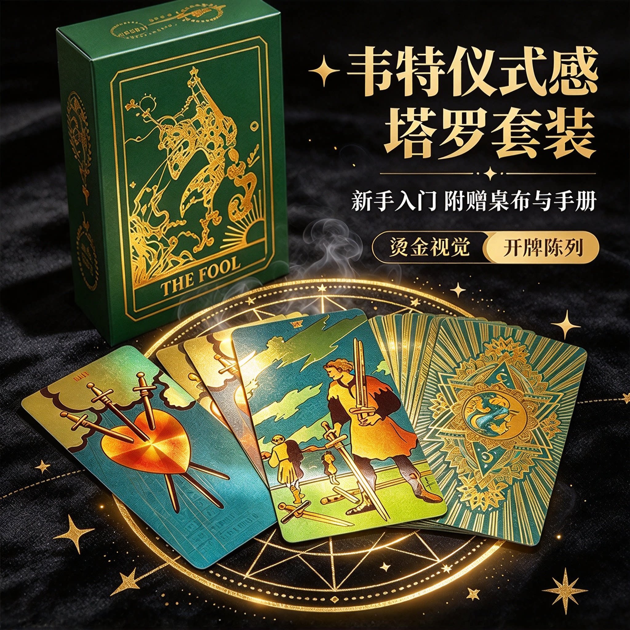 塔罗牌正版原装入门新手百年韦特