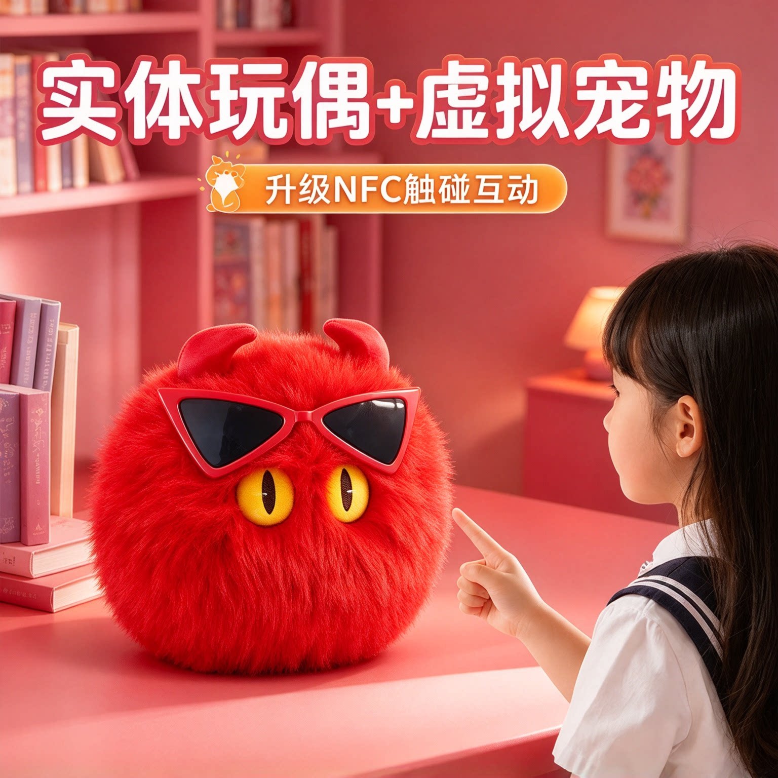 幻之诺诺ai玩偶女孩电子宠物玩具