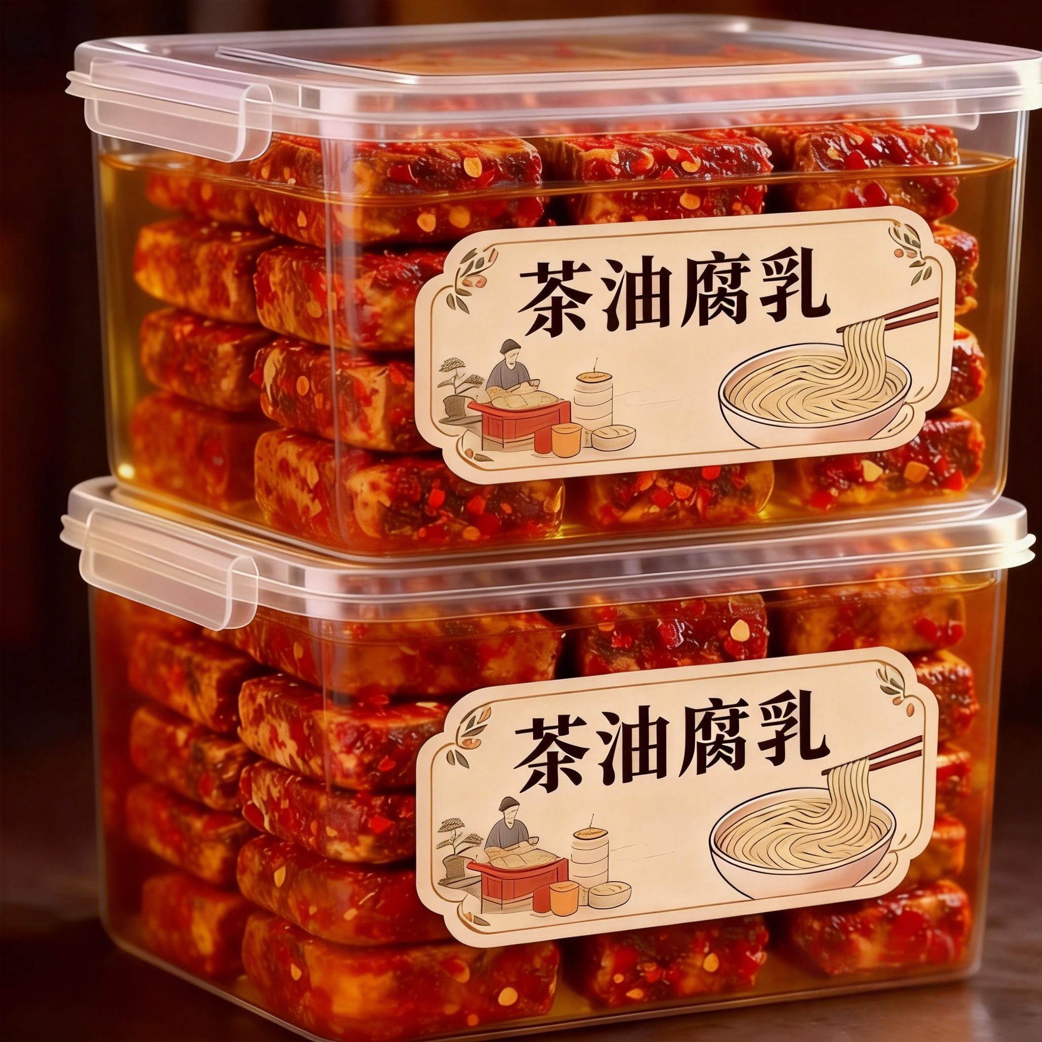 茶油腐乳正宗湖南特产官方旗舰店非遗纯手工茶油香辣霉豆腐下饭菜