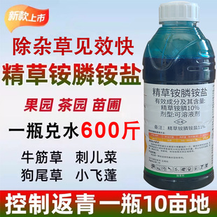 利尔11%精草铵磷铵盐高浓度正品批发除草剂草甘磷除草烂根剂正品