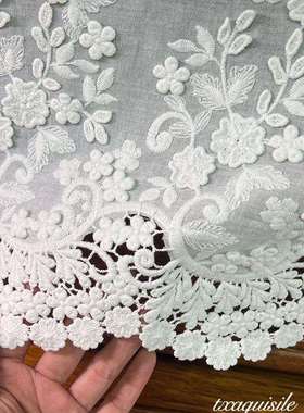 白色纯棉保F9798579感钢罩琴琴盖布法式复古钢防尘半罩电子琴护罩