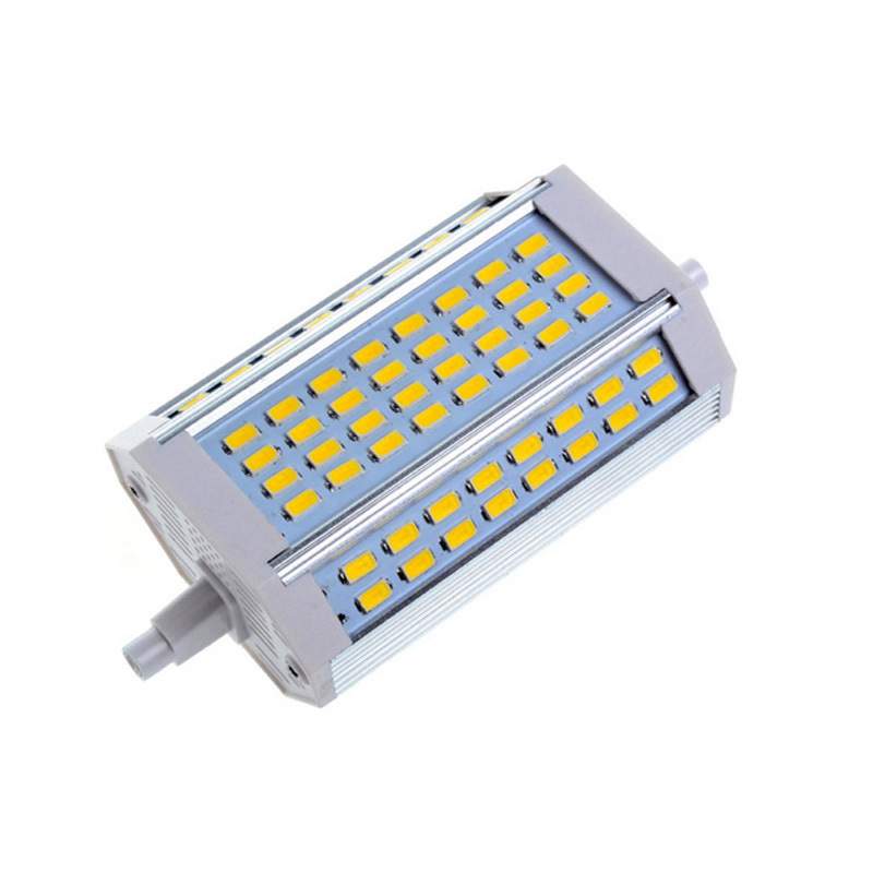 跨境电商LED调光R7S横插灯30W大功率64颗5630电源灌胶230V/110V