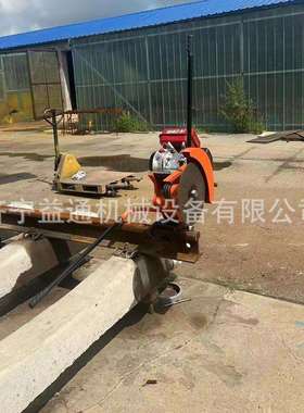 NQG5汽-6.内燃钢17521轨锯轨机铁路用双摆油道轨切断机钢轨锯断向