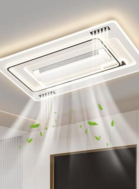 全谱智能摆风风形LM2415大客光厅风扇主灯护眼餐厅卧室静隐音吸顶