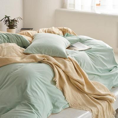 儿A类婴级棉天竺棉裸睡四织件套针四季通用纯棉全棉床上被套XMZ床