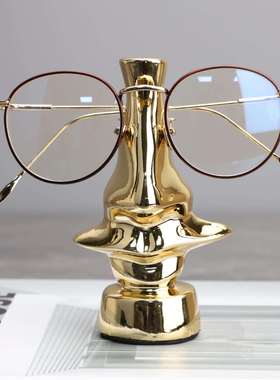 现代简约眼镜道具摆082件客厅样板房居书架房办店公室眼镜家软装