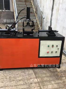 全自动缩管机不锈钢圆压管钢缩管缩机电动口液管材对接无95424痕