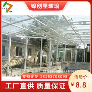 钢结构18182124棚雨棚钢构出入口棚车玻璃雨棚遮阳棚计业设安专装