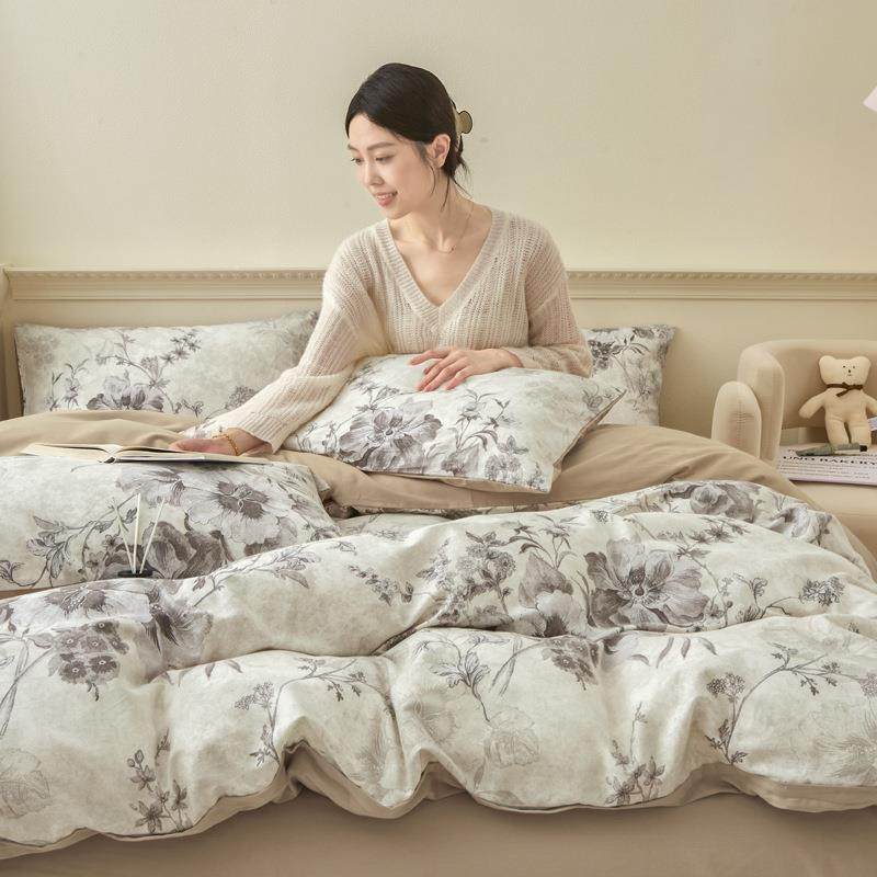 全件棉印磨毛简约风花四亲肤裸睡套床品复古纯棉碎花床193单款套,电子/电工,接线端子,淘宝优惠券,粉丝福利购,淘宝优惠卷