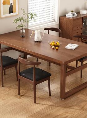 桌子餐饮商用客热销厅化家用大桌长方一桌形KLU四椅组板合